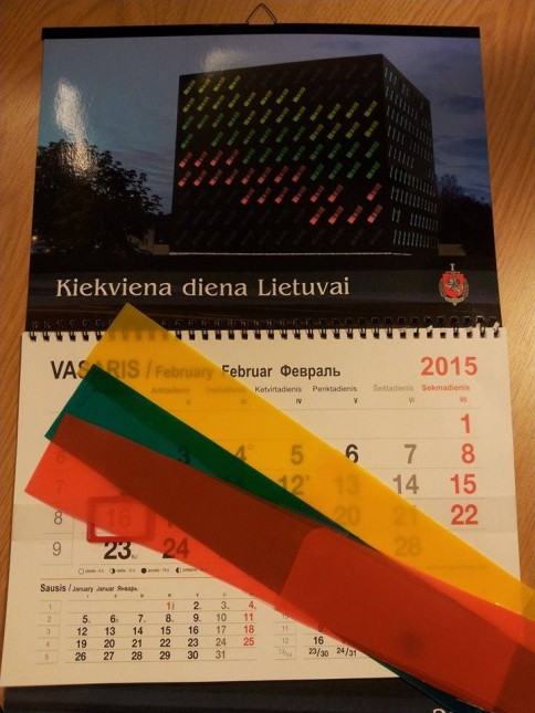 "Kiekviena diena Lietuvai!" - šis šūkis ir trispalvė kiekvieną rytą pasitinka visus Lietuvos prokurorus.